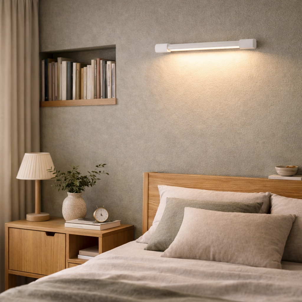 LED Wall Light Modern Black Bathroom Waterproof