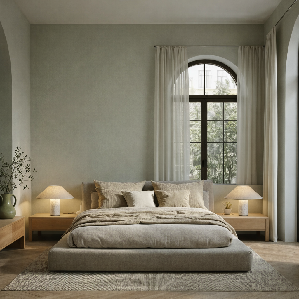 White Modern Table Lamp