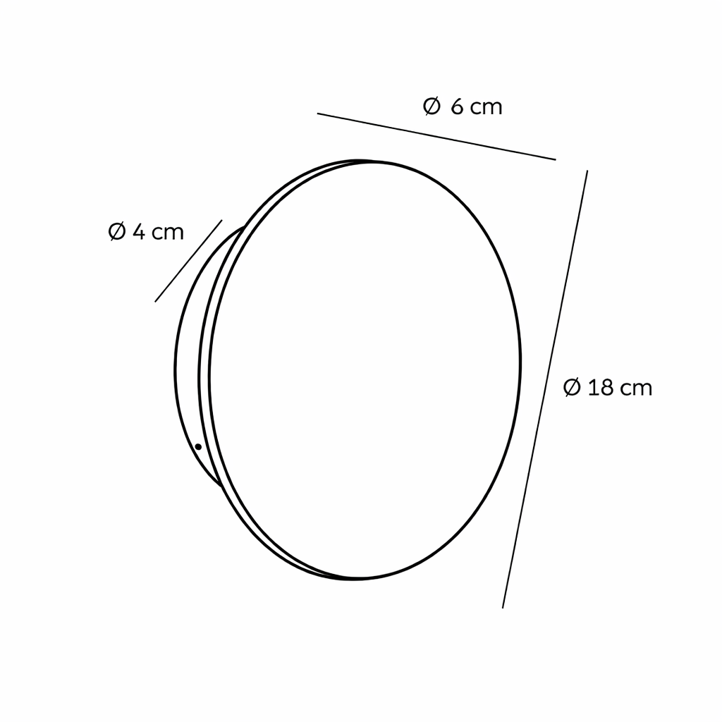 LED Wall Light Modern Black White Battery Cable