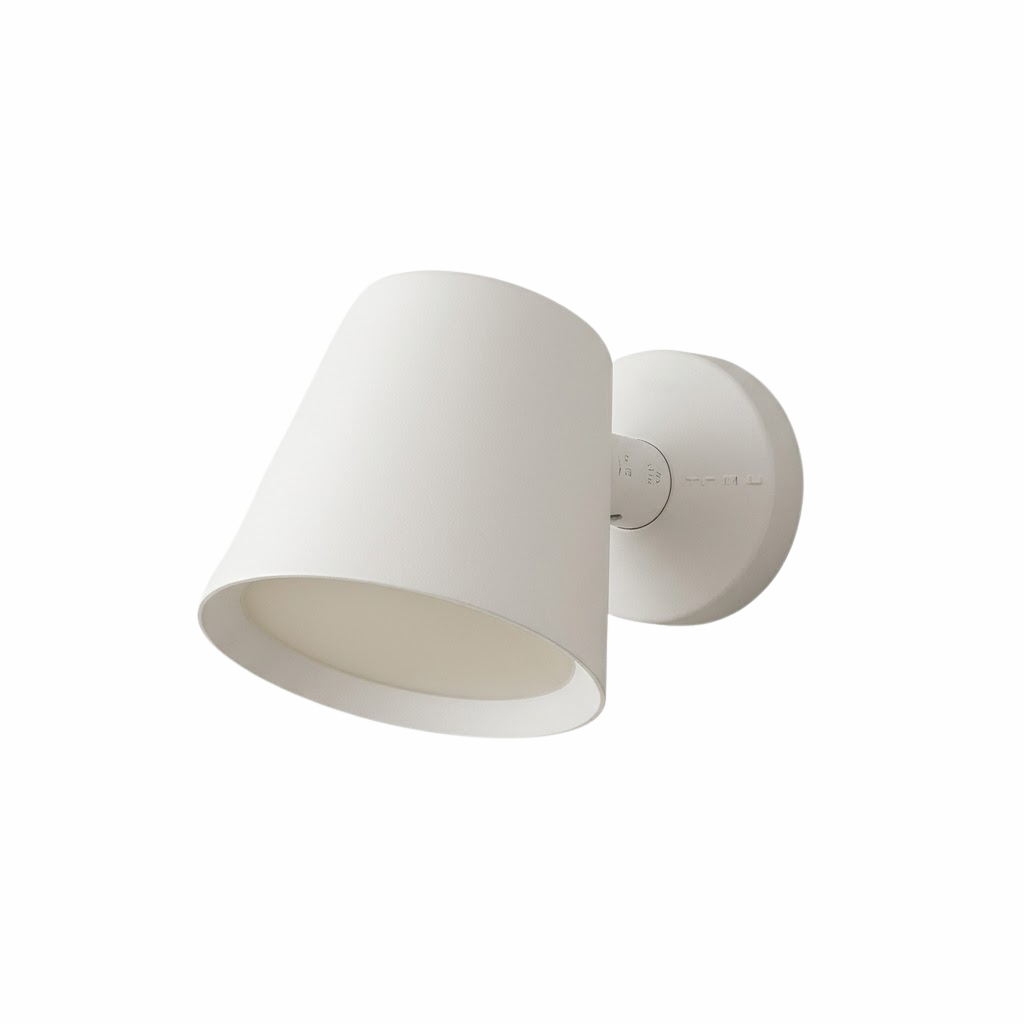 LED Wall Light Black Modern Battery Powered Indoor