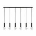 Black Chrome Modern Pendant Light