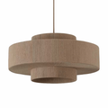Taupe Pendant Light Fixture Modern Indoor Lighting